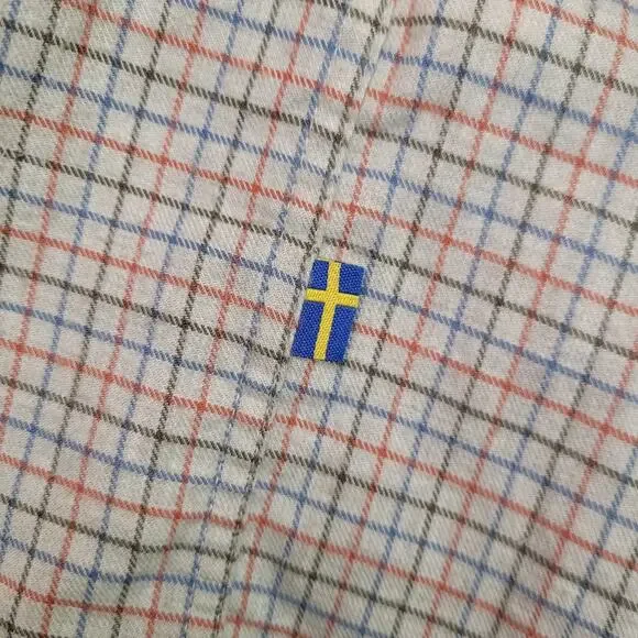 Fjall Raven Mens Plaid Button Down Shirt 2XL XX Large Forest Flannel - Picture 6 of 16